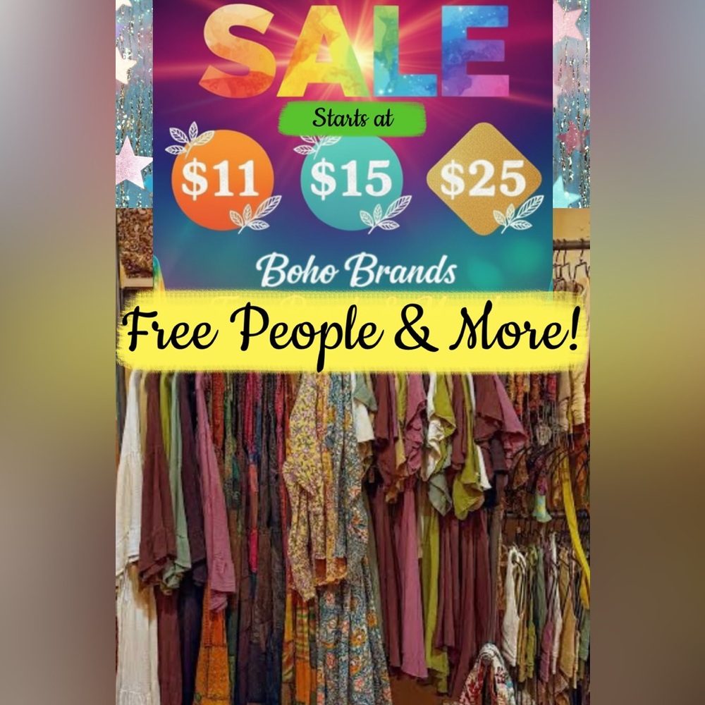 ⭐️💫 FREE PEOPLE & Other Boho Styles💫⭐️